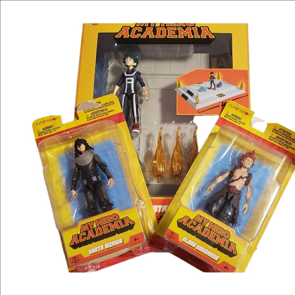 BNIB My HERO Collecable Action Figure Set - Comic